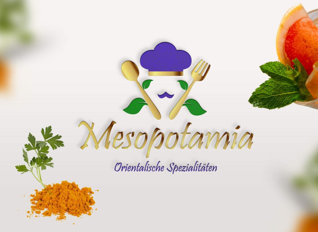 Logodesign: Mesopotamia Restaurant Berlin