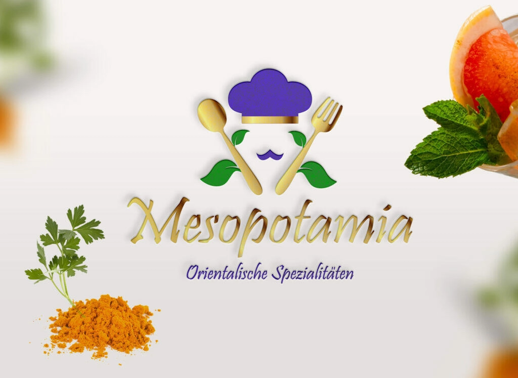 Logodesign: Mesopotamia Restaurant Berlin