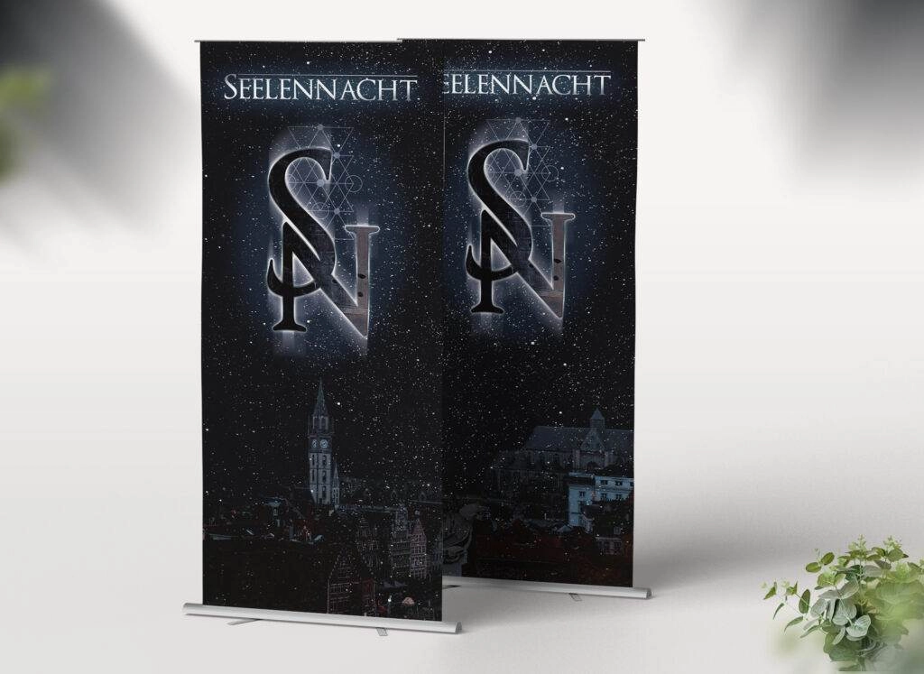 Roll-Up Banner Design: Seelennacht