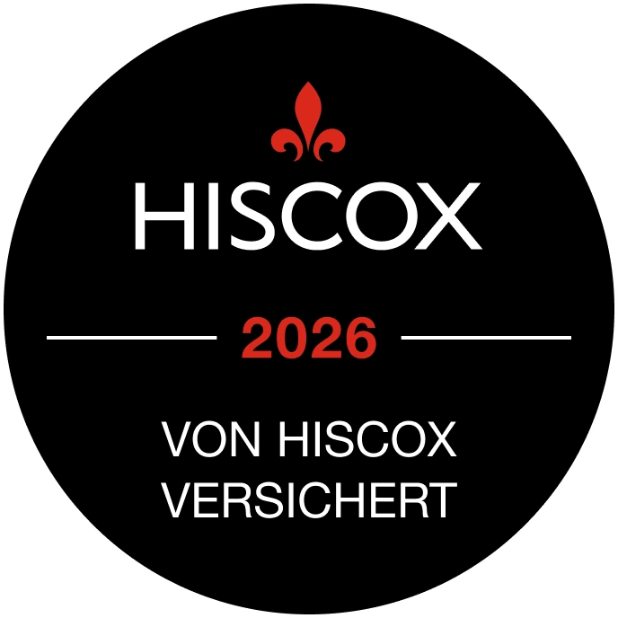 von HISCOX versichert von HISCOX versichert