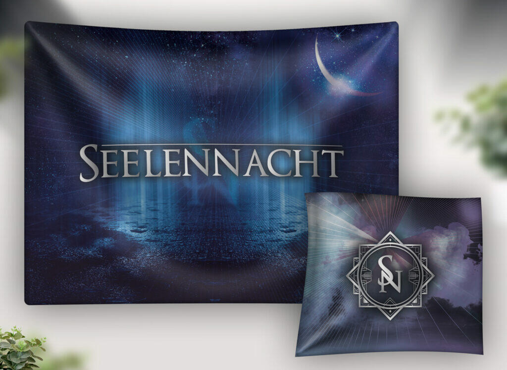 Stagebanner & Keyboard Backdrop Design: Seelennacht