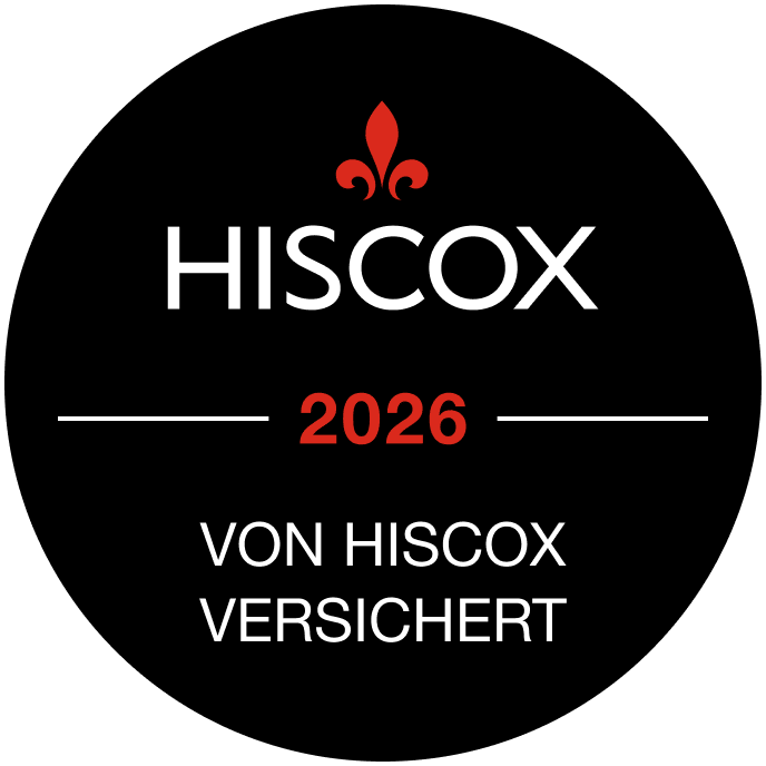 von HISCOX versichert von HISCOX versichert