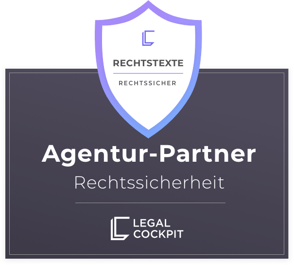 Agentur-Partner Rechtssicherheit Agentur-Partner Rechtssicherheit: Legal Cockpit